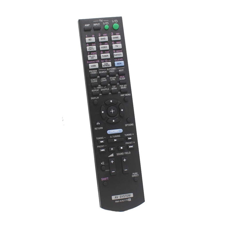 uehba Replacement Remote Control Compatible for Sony STR-DN840 RMAAU170 149205111 STR-DH540 STR-DH740 STR-DH550 Audio/Video AV Receiver Home Theater System - Image 1