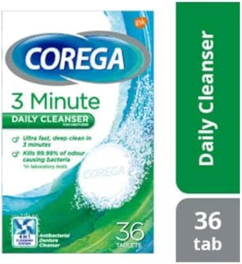 Corega Full Denture Cleansing, 36 Tablets - Image 2