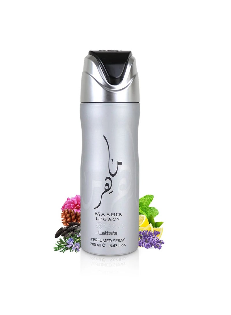 لطافة مزيل عرق ماهير ليجاسي للجنسين، 200 مل - Image 1