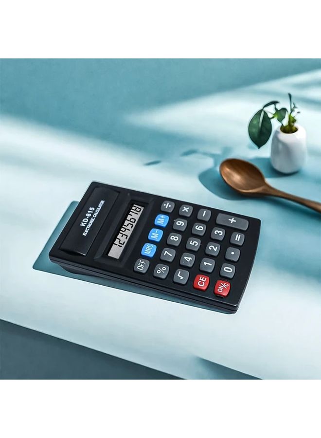 Black Desktop Calculator Nordic Minimalist Wide Screen For Exams Student Gift - Image 4