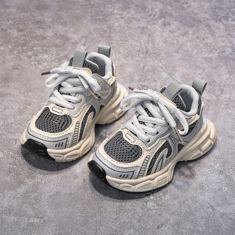 Mesh Sneakers Lightweight Flexible Sole Walking Shoes For Kids Indoor And Outdoor Activities - Image 4