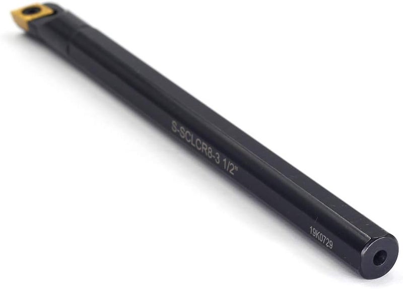 OSCARBIDE 1/2" x 7" Right-Hand SCLCR Indexable Boring Bar with Carbide Insert (CCMT09T304/CCMT32.5) - 1 Piece - Image 5