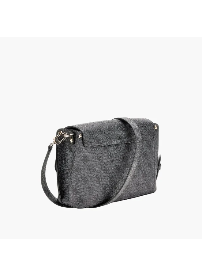 جس GUESS-MERIDIAN FLAP CROSSBODY-Q2-JD25