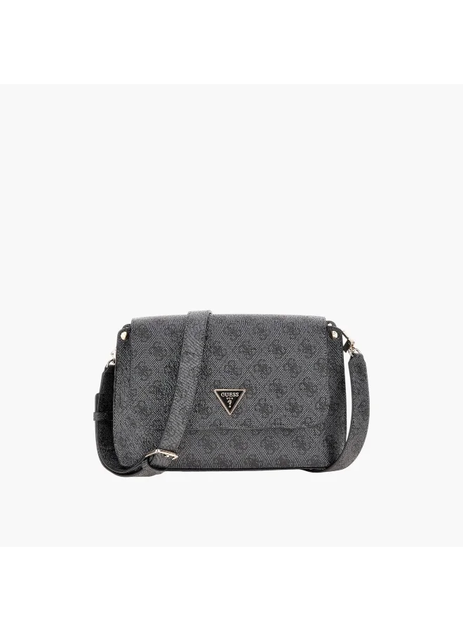 جس GUESS-MERIDIAN FLAP CROSSBODY-Q2-JD25