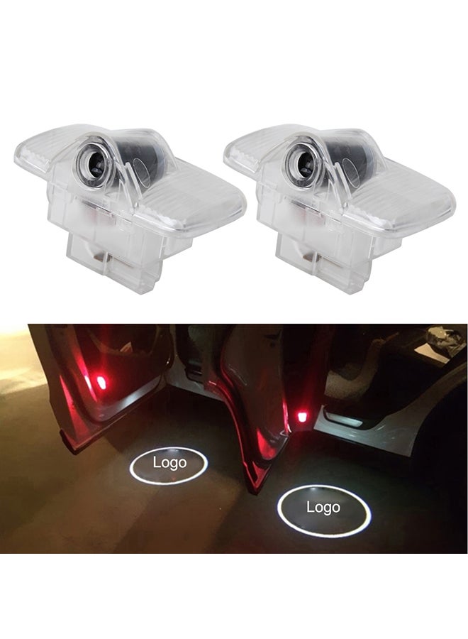Loquat 2-Piece LED Car Door Welcome Logo Car Brand 3D Shadow Lights For Renault Koleos 2009-2015 - Image 2