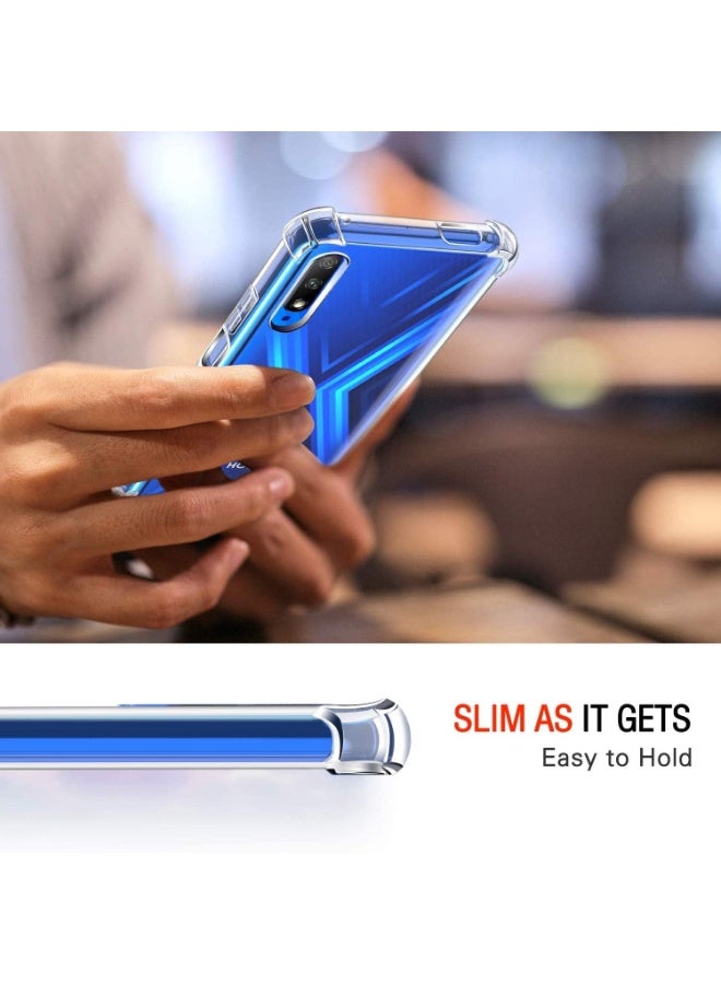 جراب شفاف ضد الصدمات متوافق مع هاتف هواوي هونر Y9s - Image 5