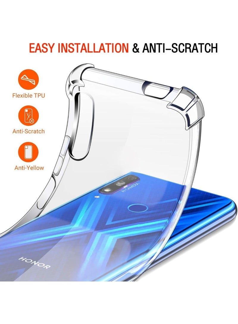 جراب شفاف ضد الصدمات متوافق مع هاتف هواوي هونر Y9s - Image 2