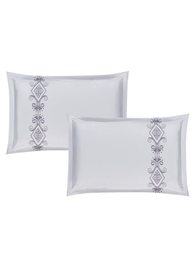 Hours Horse 4-piece single-size comforter set, embroidered with a modern and distinctive pattern  - Image 4