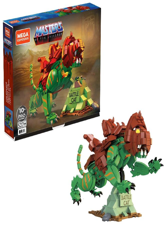 MEGA Mega Masters of The Universe Battle Cat Buildable Action Figure Construction Set, Building Toys for Boys, 542 pcs, 8 years and up  - Image 4