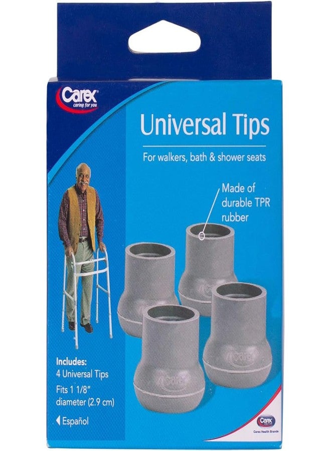 Carex Universal Tips, Set of 4, Pack of 2 - Image 1