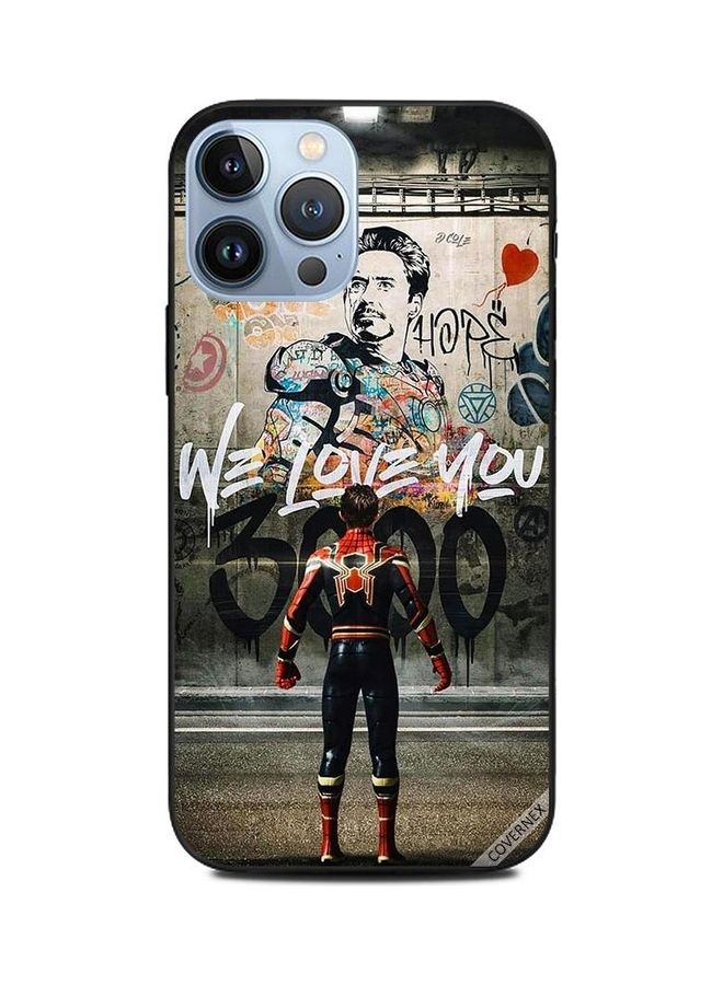 Covernex Apple iPhone 13 Pro Max Protective Case Cover Printed Featuring We Love You DESIGN_1235 - Image 1