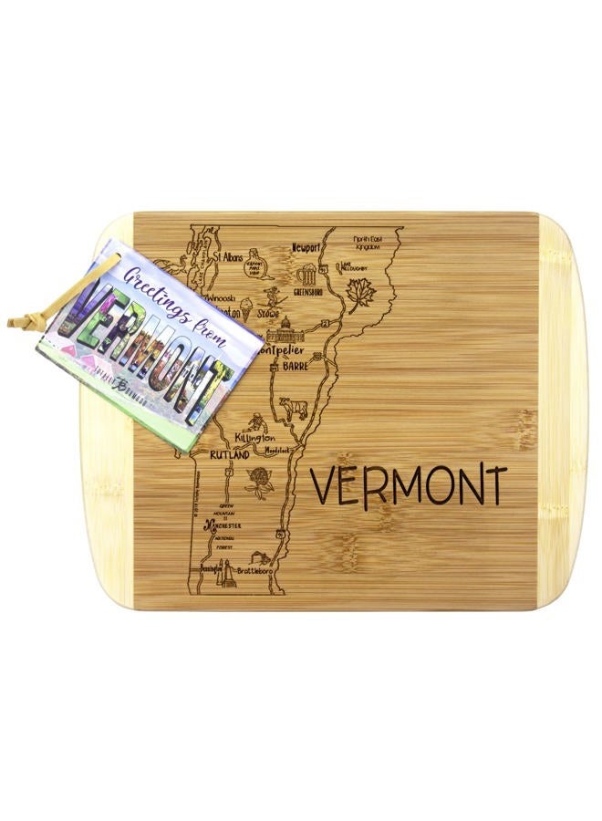 Totally Bamboo A Slice of Life Series Bamboo Serving and Cutting Board - Image 5
