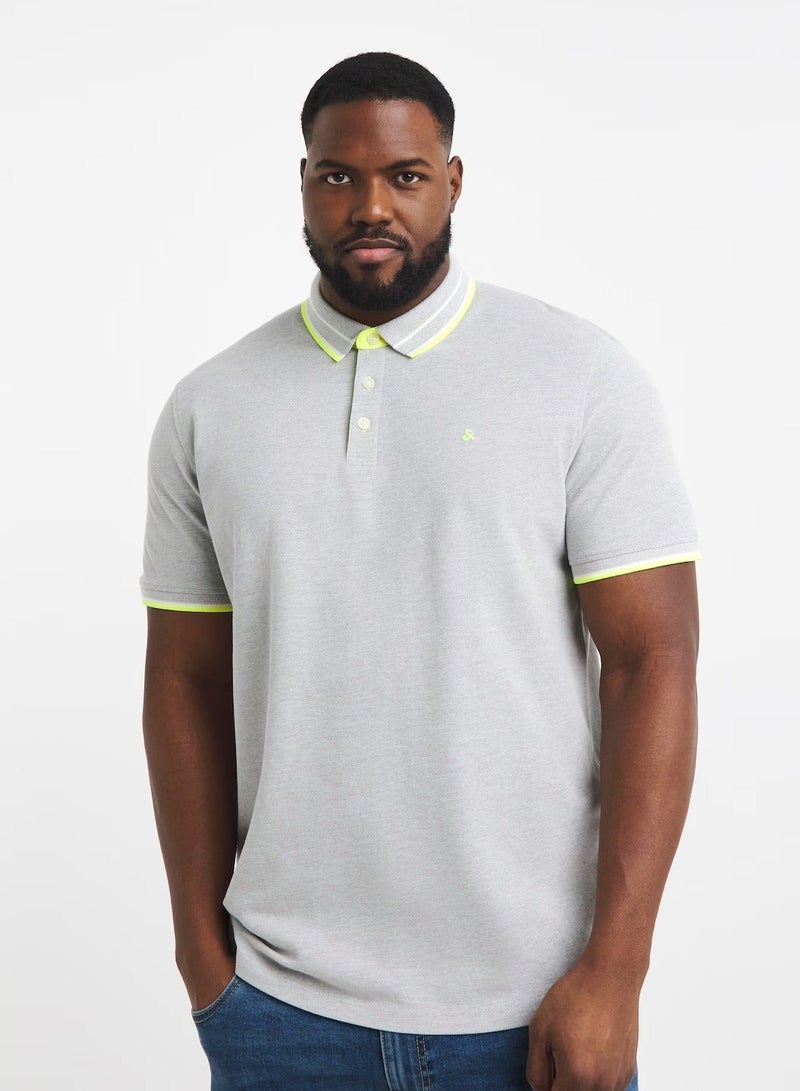 JACK & JONES Casual Regular Fit Polo - Image 1