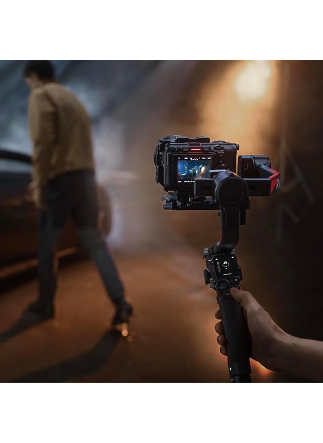 dji - RS 4 Pro, 3-Axis Gimbal Stabilizer for DSLR & Cinema Cameras Canon/Sony/Panasonic/Nikon/Fujifilm, 2nd-Gen Native Vertical Shooting, 4.5kg (10lbs) Payload, Dual Focus & Zoom Motors - Image 1