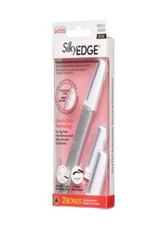 KISS Kiss Silky Edge Facial Hair Dermaplaner & Brow Shaper BRS01  - Image 2