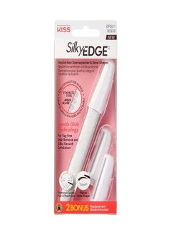 KISS Kiss Silky Edge Facial Hair Dermaplaner & Brow Shaper BRS01  - Image 1