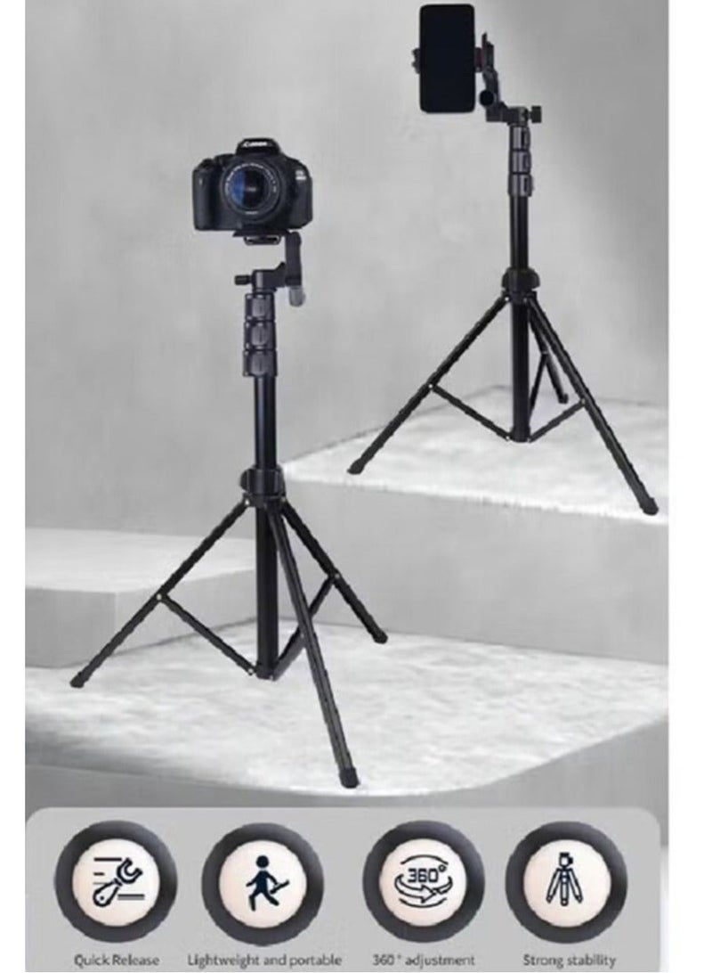 Jmary KP-2206 Multi-functional Adjustable Portable Camera Tripod, Black - Image 4
