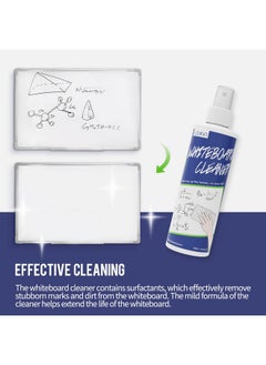 Loukin Non-Toxic Whiteboard Cleaner, 3.4 Fl Oz Dry Erase Board Cleaner, Low-Odor White Board Cleaning Spray, Removes Stubborn Marks From Whiteboards  - Image 3