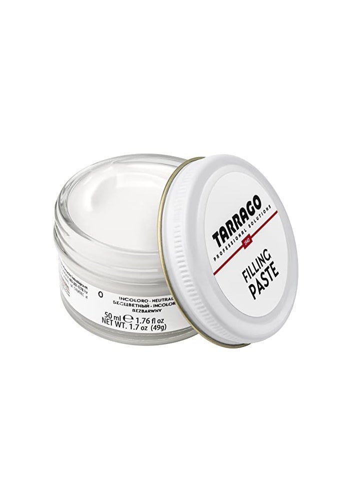 Tarrago Filling Paste 50ml Leather Filler Repair Compound Leather Restoration Crack Burns Tears Holes Filler for Car Seats Furniture Couch Boots Shoes Clothing Colorless 00 - Image 1