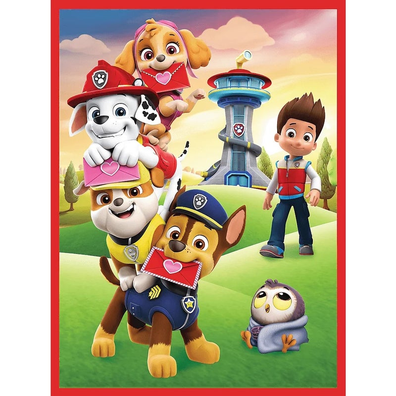 Trefl - Paw Patrol Crew in Action 2x1 with Memos (30+48/24) Pieces - 93337 - Image 3