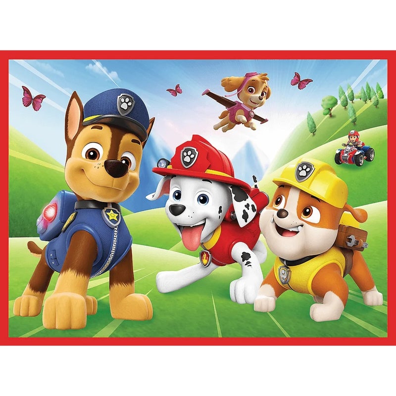 Trefl - Paw Patrol Crew in Action 2x1 with Memos (30+48/24) Pieces - 93337 - Image 2