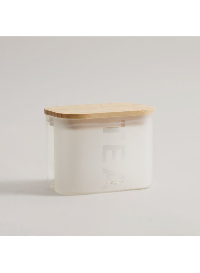 ALBERTO مجموعة 4 قطع من حاويات زجاجية بوروسيليكات مع غطاء خشبي - Image 5