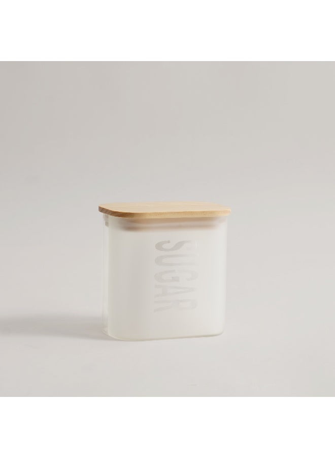 ALBERTO مجموعة 4 قطع من حاويات زجاجية بوروسيليكات مع غطاء خشبي - Image 4