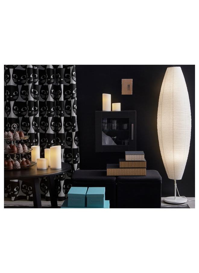 Zaboon Floor lamp, oval white  - Image 3
