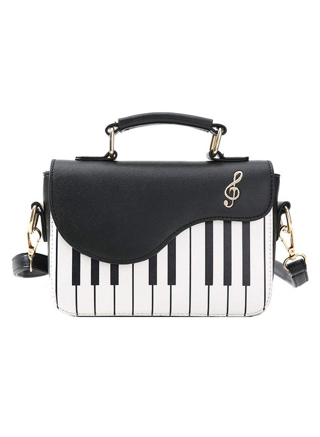 LUI SUI Women’S Piano Guitar Shape Crossbody Purse Bags Music Guitar Small Shoulder Bags Tote Purse - Image 1