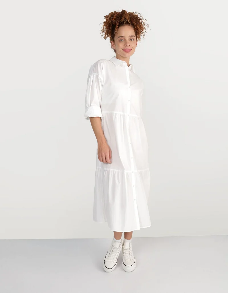 Aerie  Aerie Good Day Midi Shirt Dress for Women | Best Price UAE