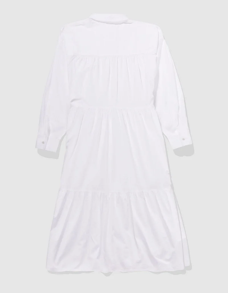 Aerie  Aerie Good Day Midi Shirt Dress for Women | Best Price UAE