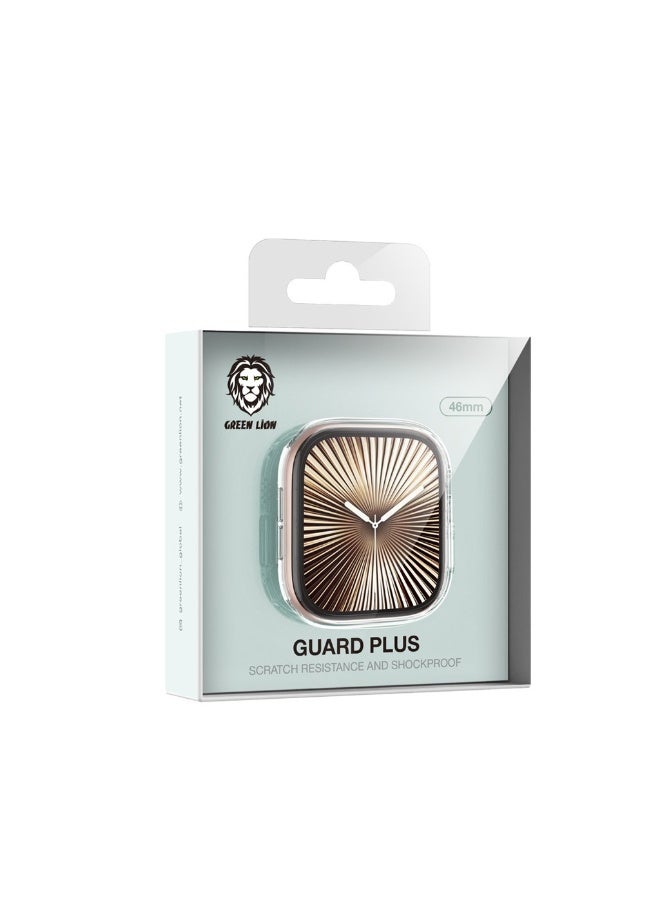 جرين ليون حافظة Green Lion Guard Plus PC لساعة Apple Watch42MM - شفافة - Image 2