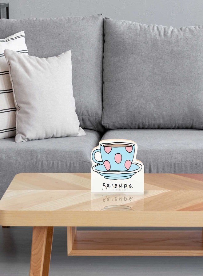 Open Road Brands Friends The TV Series Polka Dot Mug Wood Shelf Sitter Decor to Hang or Display for Any Friends Fan - Image 5