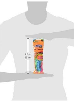 Dentek Kids Fun Flossers Wild Fruit 75Count Floss Picks 2Pack  - Image 5