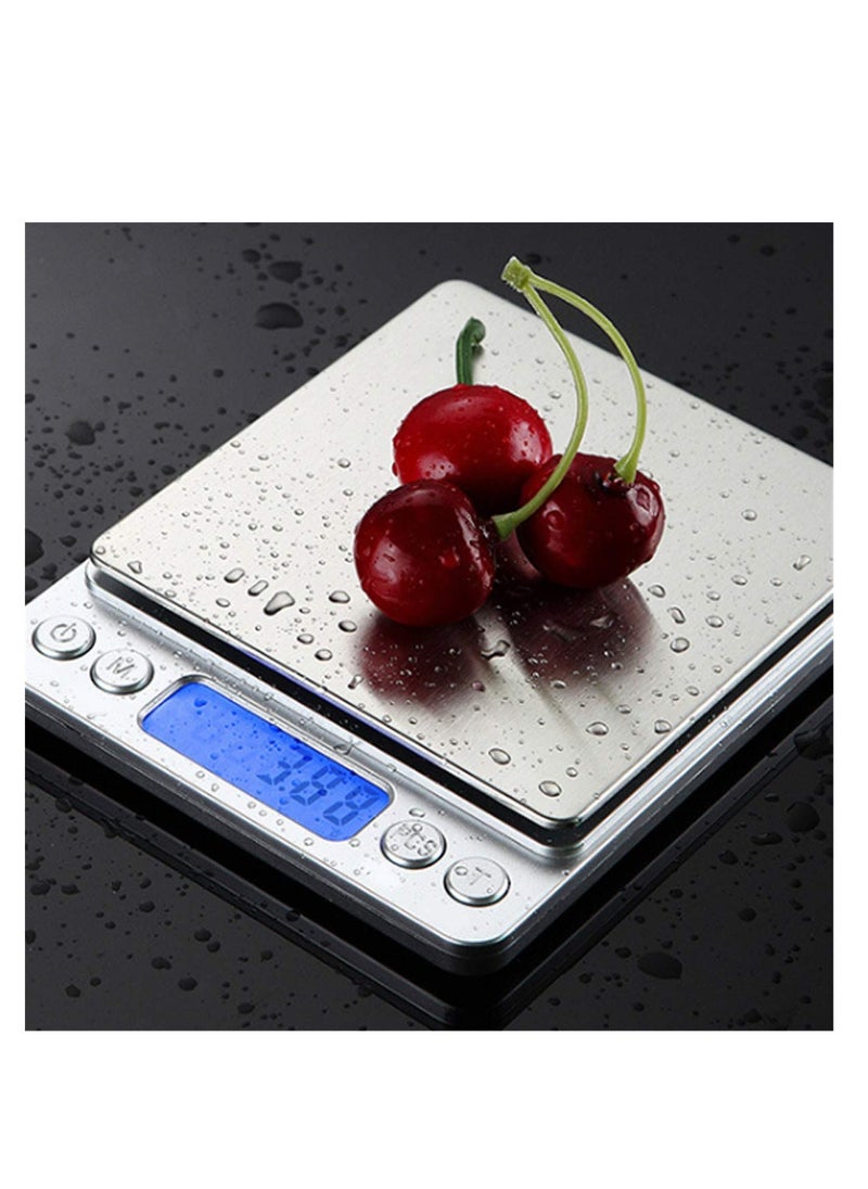 ARCOON ARCOON LCD Portable Mini Electronic Digital Scales 3000g/0.1g Pocket Case Postal Kitchen Jewelry Weight Balance Scale  - Image 2