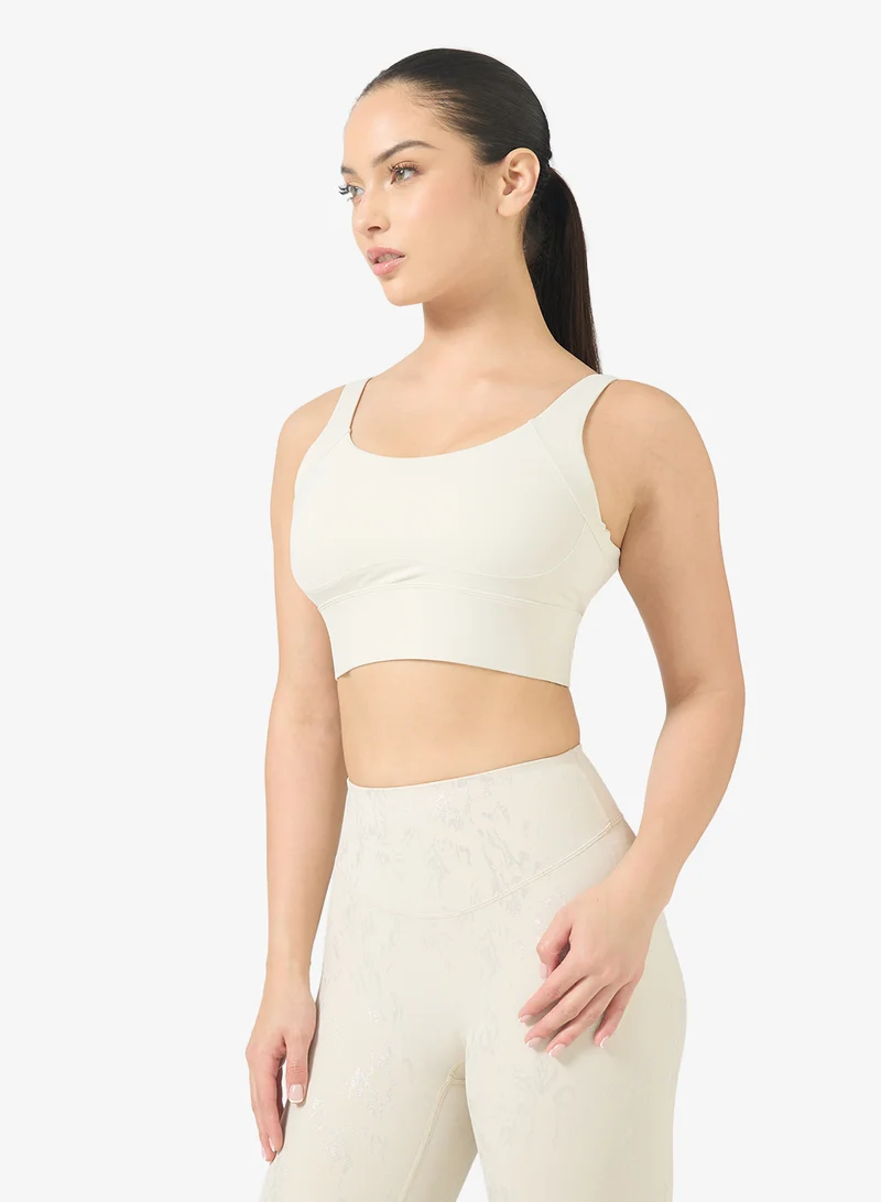 Seamless High Coverage Sports Bra