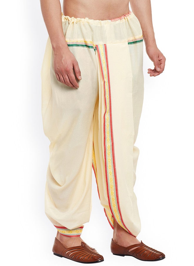 Sojanya Cream-Coloured Dhoti Pants - Image 2