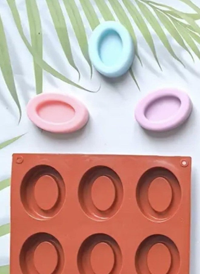 KITCHOOK Silicone Donut Tray Pears Shaped Soap Mold for Homemade Soaps,Bath Bomb, Soap Bars (Pack of 1) AJ 115 - Image 4