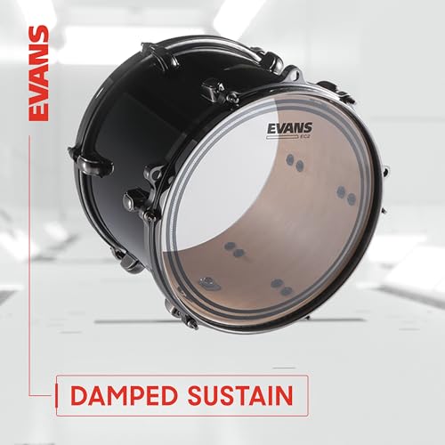 Evans Drum Heads - EC2S Clear Standard Tompack (12 inch, 13 inch, 16 inch) - Image 5