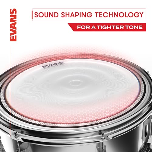 Evans Drum Heads - EC2S Clear Standard Tompack (12 inch, 13 inch, 16 inch) - Image 3