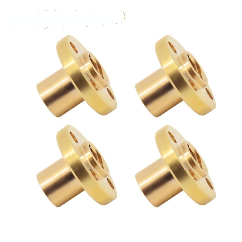 T8 Trapezoidal Lead Screw Brass Nut 2mm Pitch 8pcs Set for CNC 3D Printer Stepper Motors - Image 4