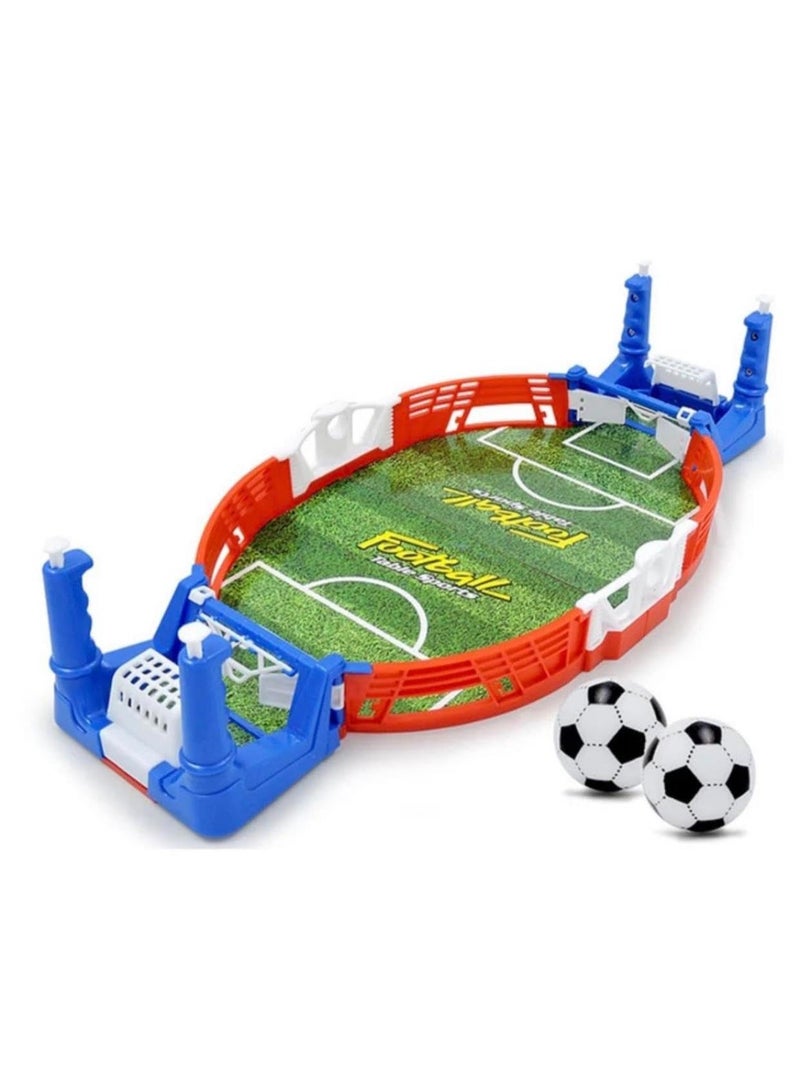 vGRASSP Portable Table Football Game, Two Player Soccer Arena with 2 Balls and Built-In Score Counter, 35 × 19 × 4 cm - Image 1