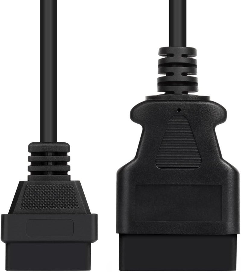 FOXWELL OBD2 OBD II 16Pin Male to Female Diagnostic Extension Cable Adapter 1m/39inch - Image 4