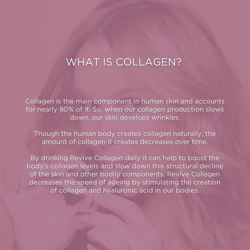 ريفايف كولاجين مشروب الكولاجين البحري المتحلل معزز بـ Revive Collagen Plus - 28 كيس