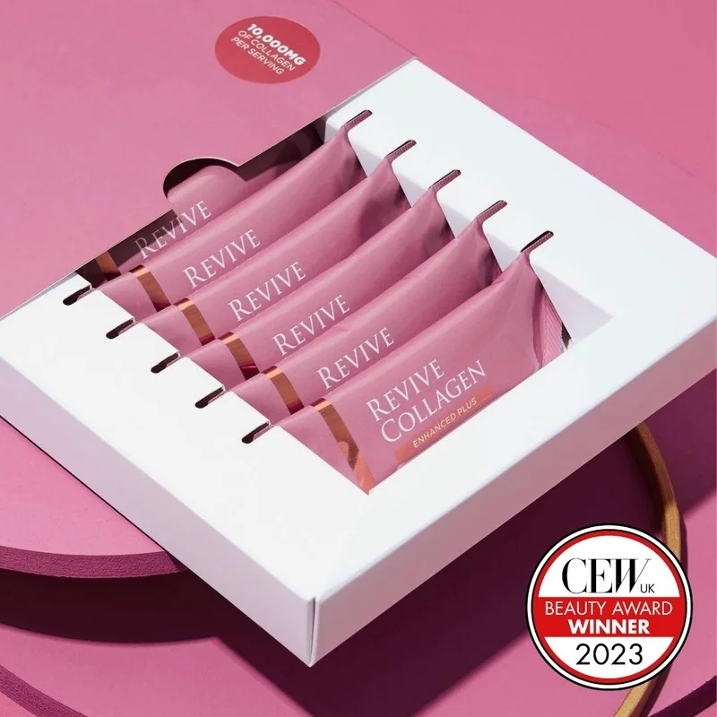 ريفايف كولاجين مشروب الكولاجين البحري المتحلل معزز بـ Revive Collagen Plus - 28 كيس