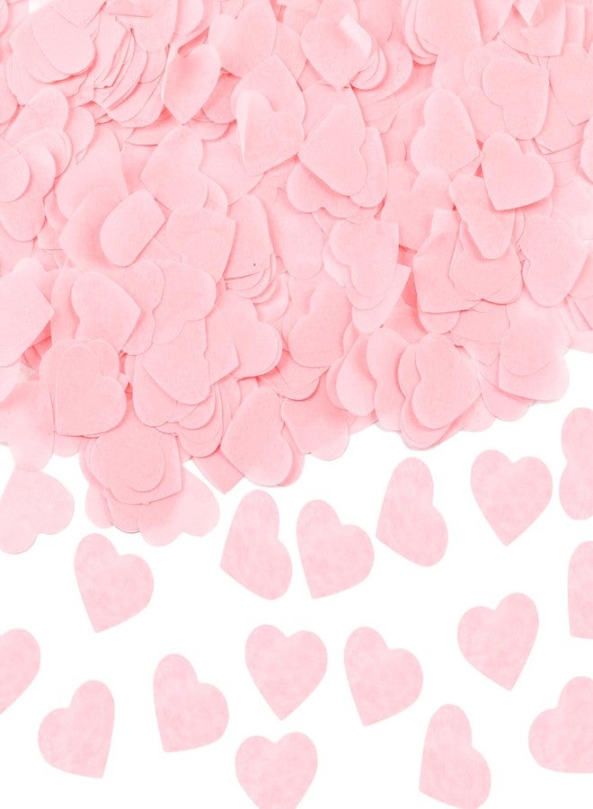 CIPOWM 6000pcs Valentine's Day Heart Confetti Decoration, Paper Heart Shaped Table Confetti for Valentine's Day Wedding Engagement Anniversary Birthday Party Decoration - Image 1