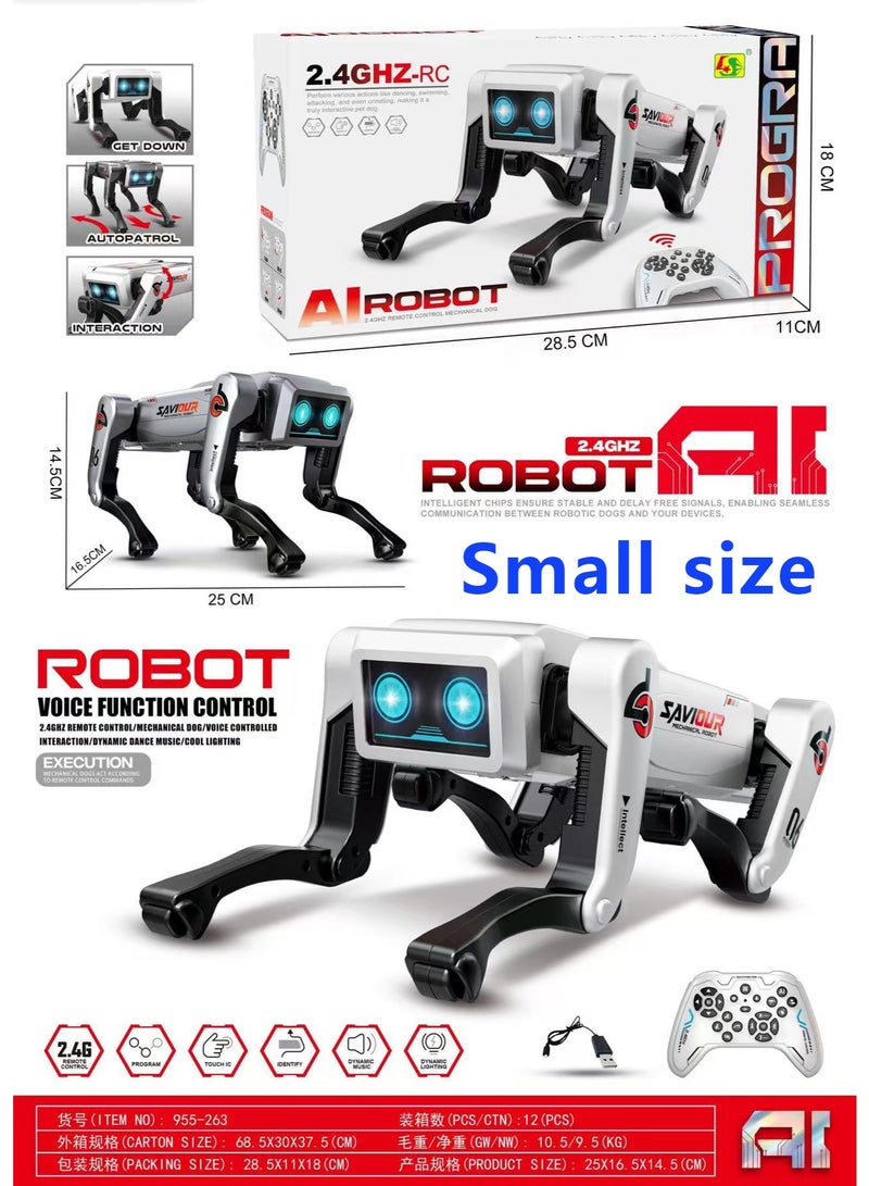 AI Intelligent Smart Robot Dog Toy – Voice Command, Mobile App Remote Control, Language Interaction & Programming - Image 4