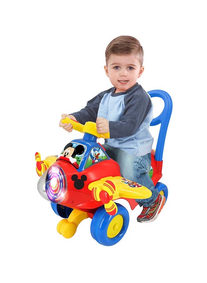 Kiddieland | Spinning Lights Mickey Activity Plane - Image 3