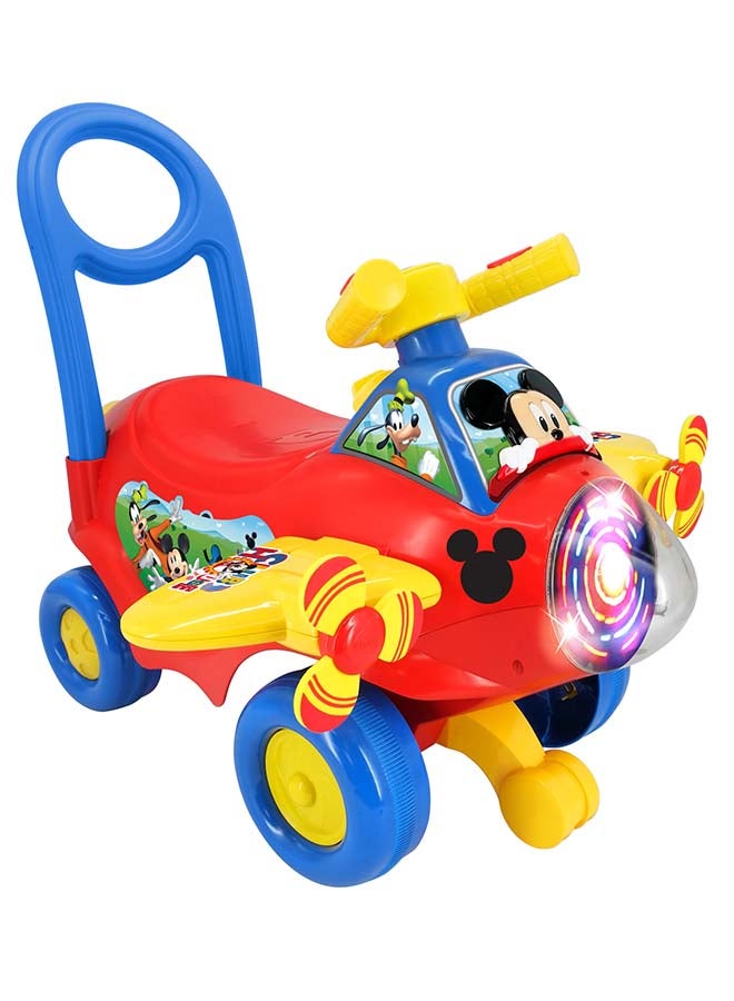 Kiddieland | Spinning Lights Mickey Activity Plane - Image 2