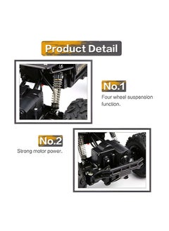 LNKOO High-Speed Off-Road Bigfoot Climbing Remote Control Toy Car For Ages 8+ Years 27×18×14cm  - Image 2